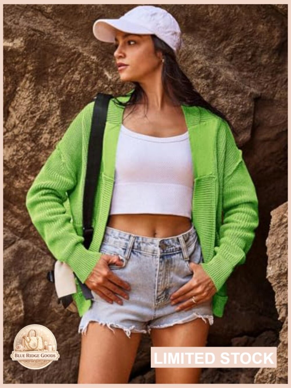 Cable Knit Chunky Cardigan Open Front Oversized Boho Long Sleeve Sweater - Picture 3 of 7